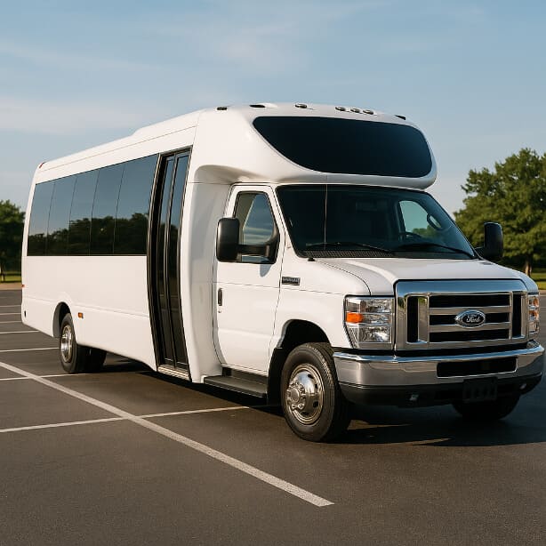 Frisco Shuttle Bus Rentals 20 Passenger Shuttle Bus