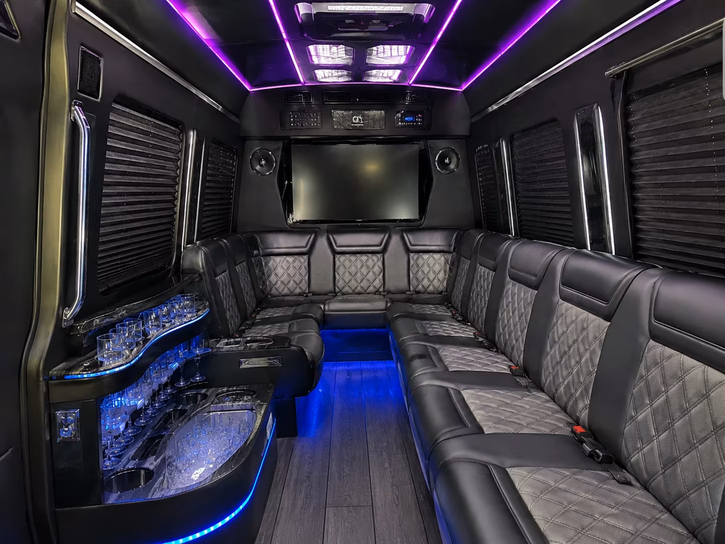 bus rental options for frisco trips