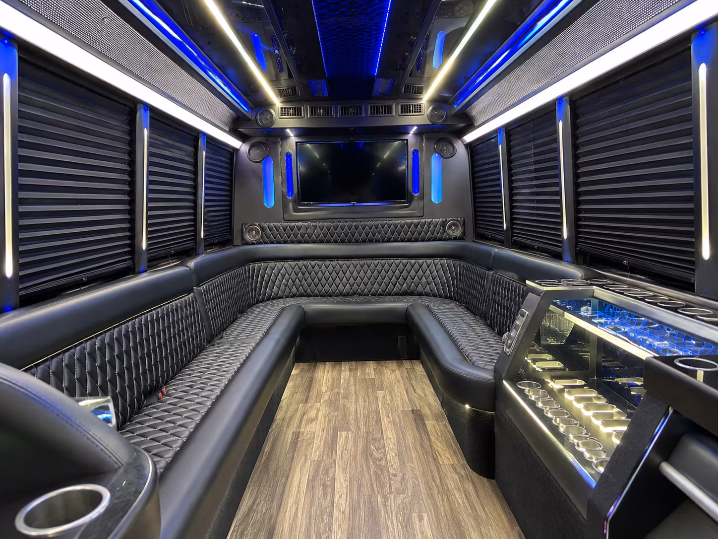 frisco corporate retreat shuttle bus rentals